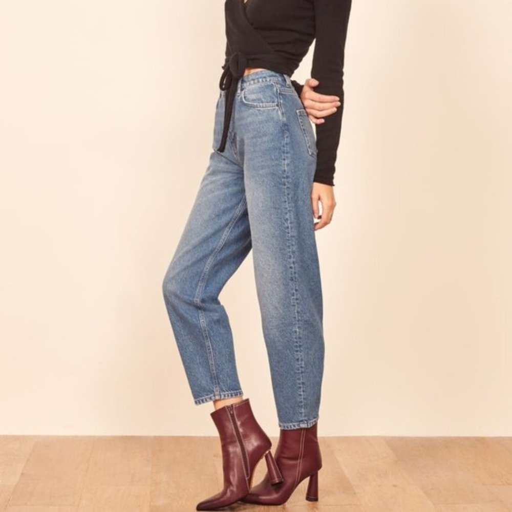 Reformation Kris High Rise Relaxed Curve Jeans NWT